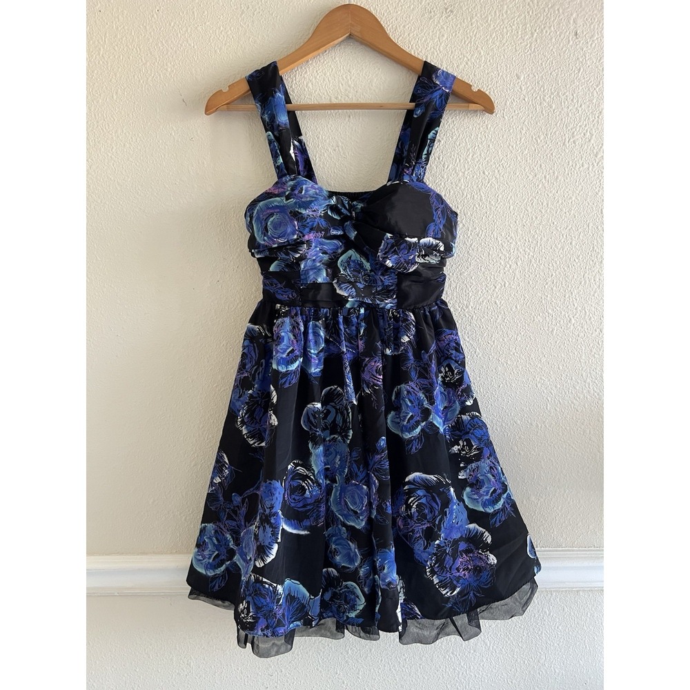 Candie's Tutu Lined Cocktail Dress Size Small Whimsigoth HOCO Prom Party